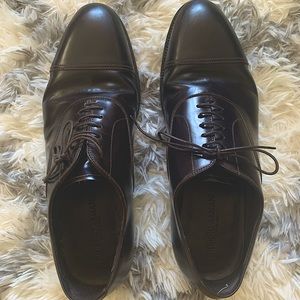 Giorgio Armani Leather Derby Men’s Dress Shoes